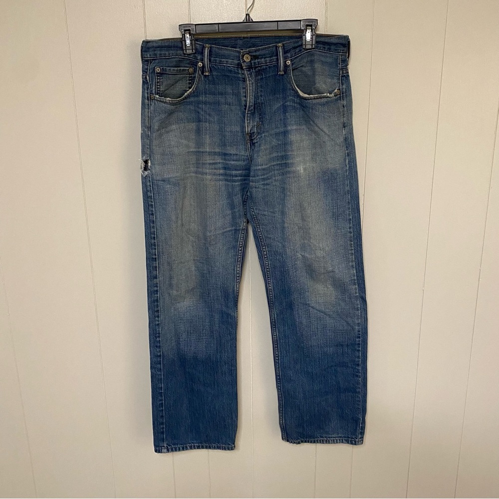LEVI STRAUSS & CO 569 SIZE 34x32 DENIM JEANS